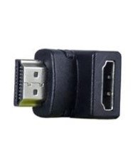ADAPTADOR GHIA CODO HDMI MACHO A HDMI HEMBRA ANGULO DE 90 GRADOS