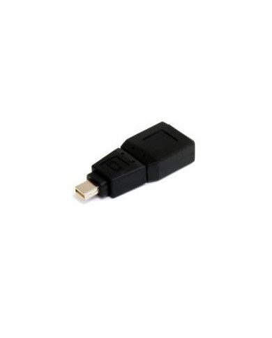 ADAPTADOR DE VIDEO MINI DISPLAYPORT A DISPLAYPORT CONVERTIDOR MINI DP MACHO DP HEMBRA MINIDP NEGRO STARTECHCOM MOD GCMDP2DPMF