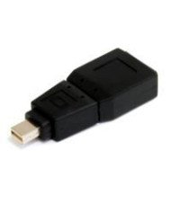 ADAPTADOR DE VIDEO MINI DISPLAYPORT A DISPLAYPORT CONVERTIDOR MINI DP MACHO DP HEMBRA MINIDP NEGRO STARTECHCOM MOD GCMDP2DPMF