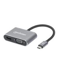 DOCKING USBMANHATTAN130691 C 4 PTOS HDMI VGA USB A USB C PD