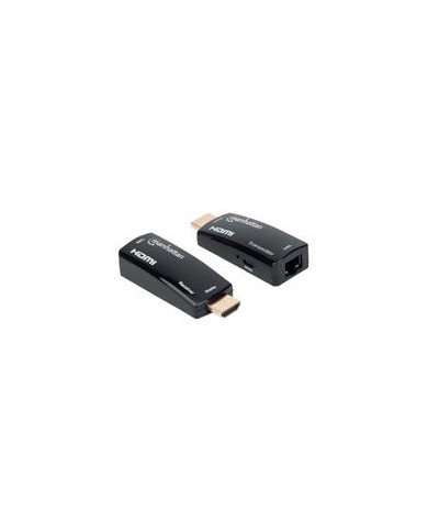 EXTENSOR VIDEOMANHATTAN207539 HDMI 60M VIA CAT 5 6 COMPACTO