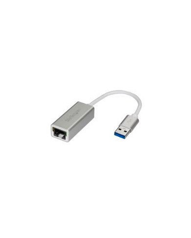 ADAPTADOR TARJETA DE RED EXTERNA ETHERNET GIGABIT EXTERNO USB 30 PLATEADO IDEAL PARA MACBOOK CHROMEBOOK O TABLET STARTECHCOM MO
