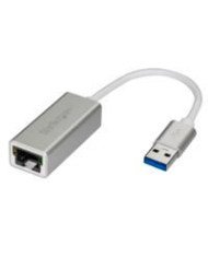 ADAPTADOR TARJETA DE RED EXTERNA ETHERNET GIGABIT EXTERNO USB 30 PLATEADO IDEAL PARA MACBOOK CHROMEBOOK O TABLET STARTECHCOM MO