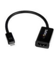 ADAPTADOR DE VIDEO MINI DISPLAYPORT A HDMI CON AUDIO ADAPTADOR ACTIVO MDP 12 PARA LAPTOP O ULTRABOOK 4K 30HZ NEGRO STARTECHCOM 