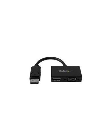 ADAPTADOR DP DE AUDIO VIDEO PARA VIAJES CONVERTIDOR DISPLAYPORT A HDMI O VGA COMPATIBLE CON THUNDERBOLT 1920X1200 STARTECHCOM M