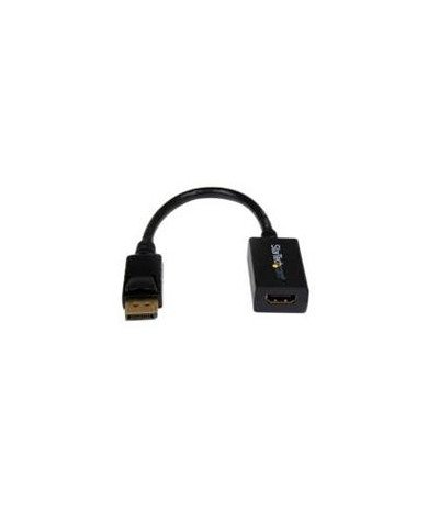 ADAPTADOR DE VIDEO DISPLAYPORT A HDMI CABLE DP PASIVO HEMBRA HDMI MACHO DP 1920X1200 CONVERTIDOR DE VIDEO STARTECHCOM MOD DP2HD