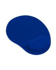 MOUSE PAD CON ALMOHADILLA DE GEL ERGONOMICO ANTIDERRAPANTE PERFECT CHOICE AZUL