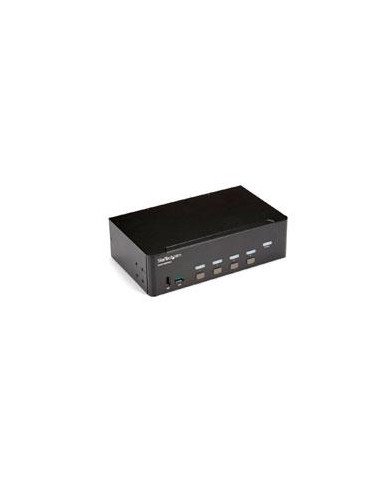 SWITCH CONMUTADOR KVM DE 4 PUERTOS HDMI 4K DE 30HZ DE PANTALLA DOBLE STARTECHCOM MOD SV431DHD4KU
