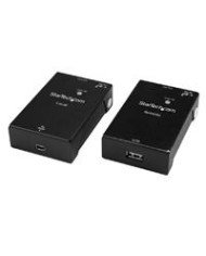 EXTENSOR DE USB 20 A TRAVS DE CABLE RJ45 CAT5E CAT6 HASTA 50M KIT ADAPTADOR EXTENSOR DE ALTA VELOCIDAD DE PUERTO USB ALIMENTADO