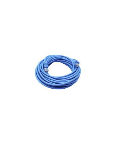 CABLE DE RED UTP CAT5E GHIA 100COBRE AZUL RJ45 75M 225 PIES PATCH CORD