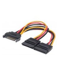 CABLE ALIMENTACION MANHATTAN354554CORRIENTE INT HDD SATA 1M 2H