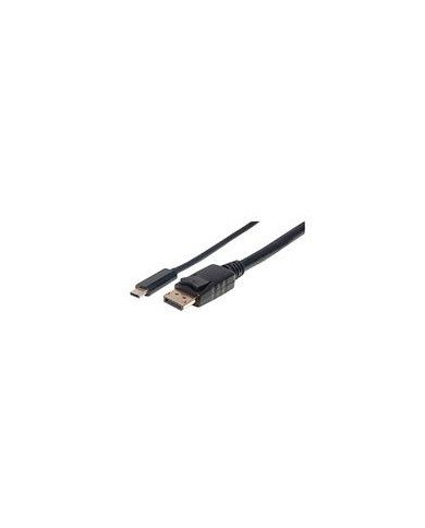 CABLE USBMANHATTAN152464 C A DISPLAYPORT M 20M 4K60HZ NEGRO
