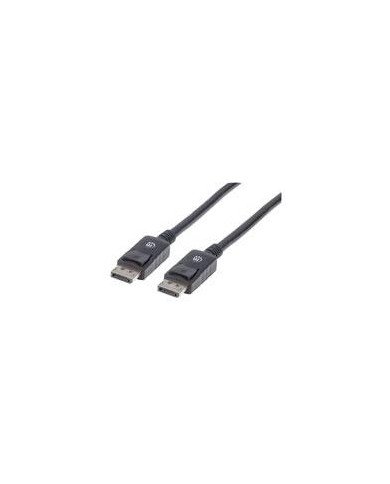 CABLE DISPLAYPORTMANHATTAN306935 V12 M M 10M NEGRO 4K60HZ