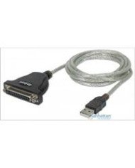 CONVERTIDORMANHATTAN336581 USB A PARALELO DB25