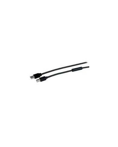 CABLE USB ACTIVO DE 15M PARA IMPRESORA 1X USB B MACHO A USB A MACHO ACTIVO AMPLIFICADO USB 20 IMPRESORA NEGRO STARTECHCOM MOD U