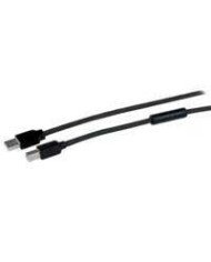 CABLE USB ACTIVO DE 15M PARA IMPRESORA 1X USB B MACHO A USB A MACHO ACTIVO AMPLIFICADO USB 20 IMPRESORA NEGRO STARTECHCOM MOD U