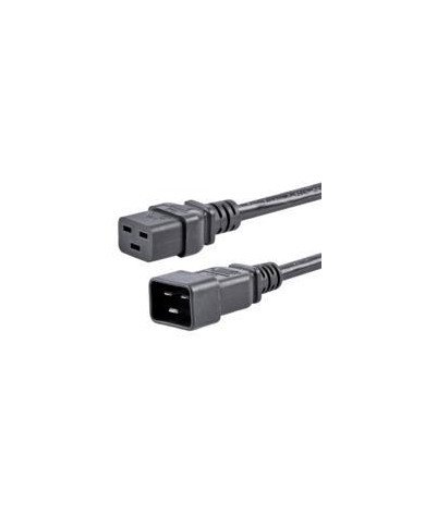 CABLE DE CORRIENTE DE 18M DE EXTENSION 14AWG C19 A C20 15A 250V SERVICIO PESADO CABLE DE ALIMENTACION STARTECHCOM MOD PXTC19C20
