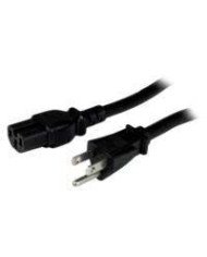 CABLE DE CORRIENTE DE 24M DE ALIMENTACIN PARA COMPUTADORA SERVICIO PESADO 14AWG NEMA 5 15P A C15 15A 125V STARTECHCOM MOD PXT51