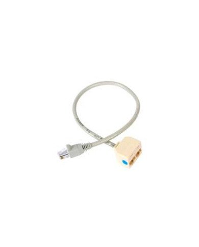 CABLE ADAPTADOR MULTIPLICADOR DIVISOR SPLITTER RJ45 2 A 1 HEMBRA A MACHO DIVISOR SPLITTER PARA CABLE DE RED ETHERNET RJ45 START