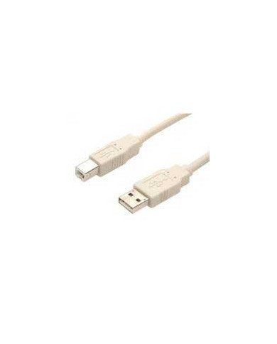 CABLE DE 18M USB 20 BEIGE USB TIPO A MACHO A USB B MACHO PARA IMPRESORA STARTECHCOM MOD USBFAB6