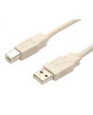CABLE DE 18M USB 20 BEIGE USB TIPO A MACHO A USB B MACHO PARA IMPRESORA STARTECHCOM MOD USBFAB6