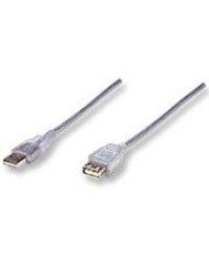 CABLE USBMANHATTAN340502 V20 EXT 45M PLATA