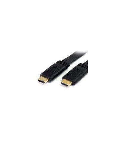 CABLE HDMI DE 3M PLANO DE ALTA VELOCIDAD CON ETHERNET 2X HDMI MACHO ULTRA HD 4K X 2K NEGRO STARTECHCOM MOD HDMIMM10FL