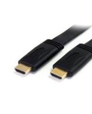 CABLE HDMI DE 3M PLANO DE ALTA VELOCIDAD CON ETHERNET 2X HDMI MACHO ULTRA HD 4K X 2K NEGRO STARTECHCOM MOD HDMIMM10FL