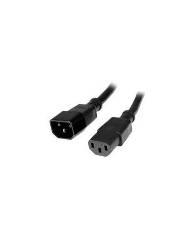 CABLE DE CORRIENTE DE 90CM DE EXTENSION C14 A C13 14 AWG 15A 125V DE SERVICIO PESADO STARTECHCOM MOD PXT100143
