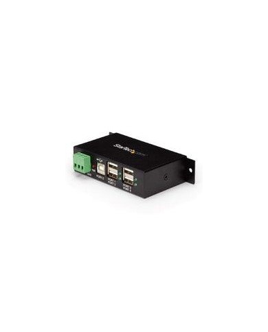 ADAPTADOR CONCENTRADOR HUB USB 20 DE 4 PUERTOS REFORZADO INDUSTRIAL CON ALIMENTACION STARTECHCOM MOD ST4200USBM