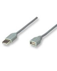 CABLE USBMANHATTAN340960 EXTENSION 45M GRIS