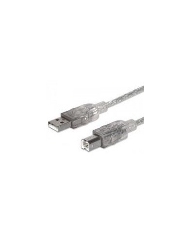 CABLE USBMANHATTAN340458 V20 A B 30M PLATA