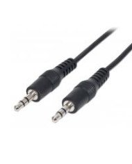 CABLE AUDIOMANHATTAN334594 ESTEREO 35MM M M 18M NEGRO
