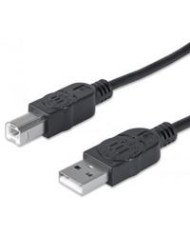 CABLE USBMANHATTAN33382 V20 A B 30M NEGRO
