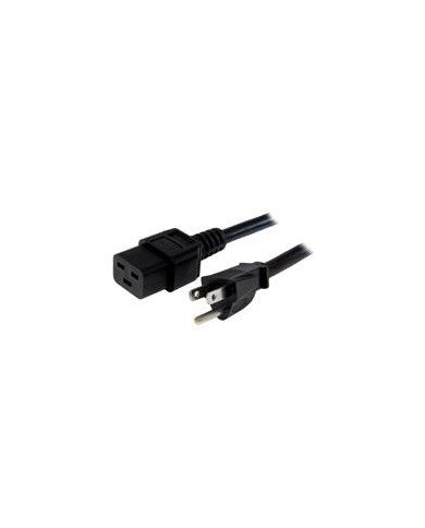CABLE DE CORRIENTE DE 18M DE ALIMENTACION SERVICIO PESADO 14AWG NEMA 5 15P A C19 15A 125V STARTECHCOM MOD PXT515C19146