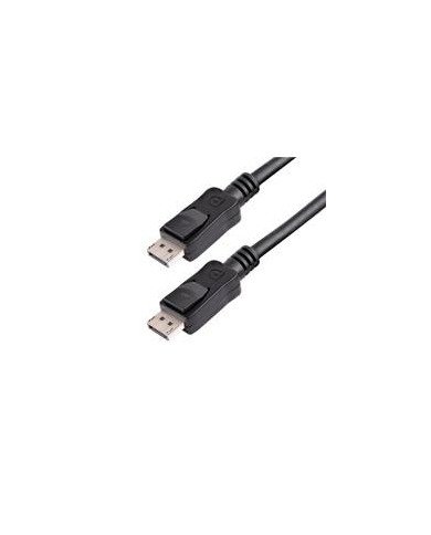 CABLE DE 15M DISPLAYPORT CON TRABAS MACHO A MACHO STARTECHCOM MOD DISPLPORT50L