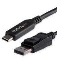 CABLE ADAPTADOR DE 18M USB C A DISPLAYPORT CONVERSOR USB TIPO C A DP 8K 60HZ HBR3 CONVERTIDOR THUNDERBOLT 3 DISPLAYPORT STARTEC