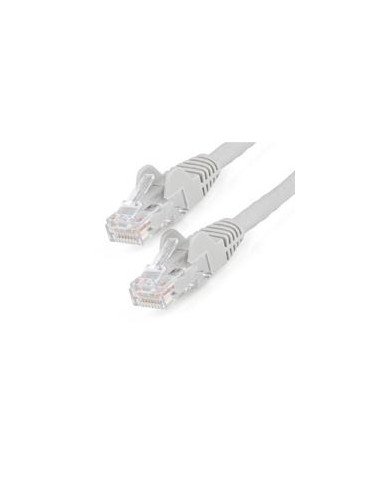CABLE ETHERNET CAT 6 DE 2 METROS LSZH CABLE DE RED PATCH CAT6 UTP RJ45 POE DE 100W 10 GBE SIN ENGANCHES GRIS ETL STARTECHCOM MO