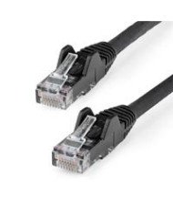 CABLE ETHERNET CAT 6 DE 50 CM LSZH CABLE DE RED PATCH CAT6 UTP RJ45 POE DE 100W 10 GBE SIN ENGANCHES NEGRO ETL STARTECHCOM MOD 