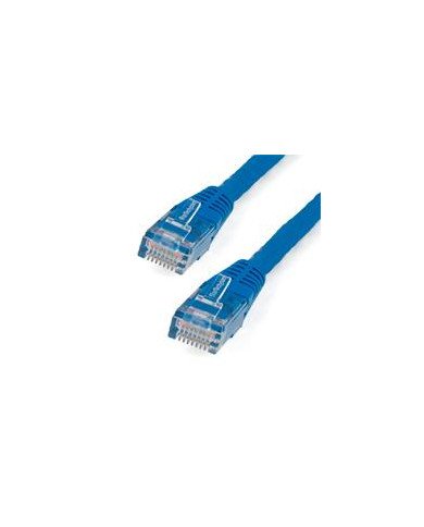 CABLE DE 18M AZUL DE RED CATEGORIA CAT6 UTP RJ45 GIGABIT ETHERNET ETL PATCH MOLDEADO STARTECHCOM MOD C6PATCH6BL