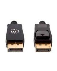 CABLE DISPLAYPORTMANHATTAN353595 V14 M M 10M NEGRO 8K60HZ