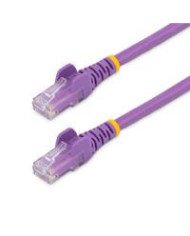 CABLE DE RED DE 18M PURPURA CAT6 UTP ETHERNET GIGABIT RJ45 SIN ENGANCHES STARTECHCOM MOD N6PATCH6PL