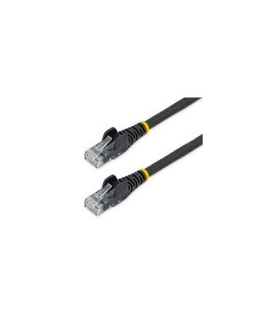 CABLE ETHERNET CAT 6 DE 3 METROS LSZH CABLE DE RED PATCH CAT6 UTP RJ45 POE DE 100W 10 GBE SIN ENGANCHES NEGRO ETL STARTECHCOM M