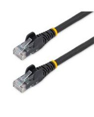 CABLE ETHERNET CAT 6 DE 3 METROS LSZH CABLE DE RED PATCH CAT6 UTP RJ45 POE DE 100W 10 GBE SIN ENGANCHES NEGRO ETL STARTECHCOM M
