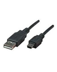 CABLE USBMANHATTAN302340 V20 A MINI B 30M NEGRO