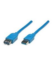 CABLE USBMANHATTAN322379 V30 EXT 20M AZUL
