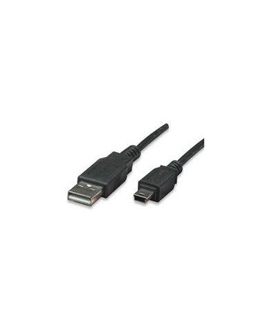 CABLE USBMANHATTAN33375 V20 A MINI B 18M NEGRO
