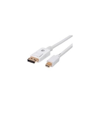 CABLE DISPLAYPORTMANHATTAN324748 MINIDP M M 20M BLANCO
