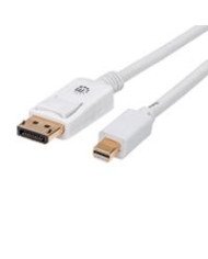 CABLE DISPLAYPORTMANHATTAN324748 MINIDP M M 20M BLANCO