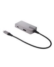 ADAPTADOR STARTECHCOM MULTIPUERTOS USB C USB C A HDMI 20 4K 60HZ PD CON PASO DE 100W HUB USB DE 3 PUERTOS DE 10GBPS MINI DOCKIN